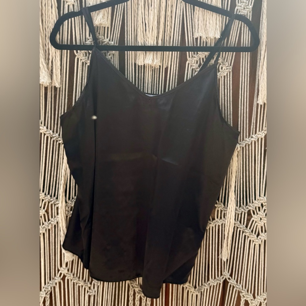 Chic Black Women's Camisole Top. Never worn. Size L